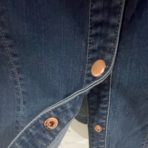 I.N.C. DENIM DRESS - Picture 2 of 5